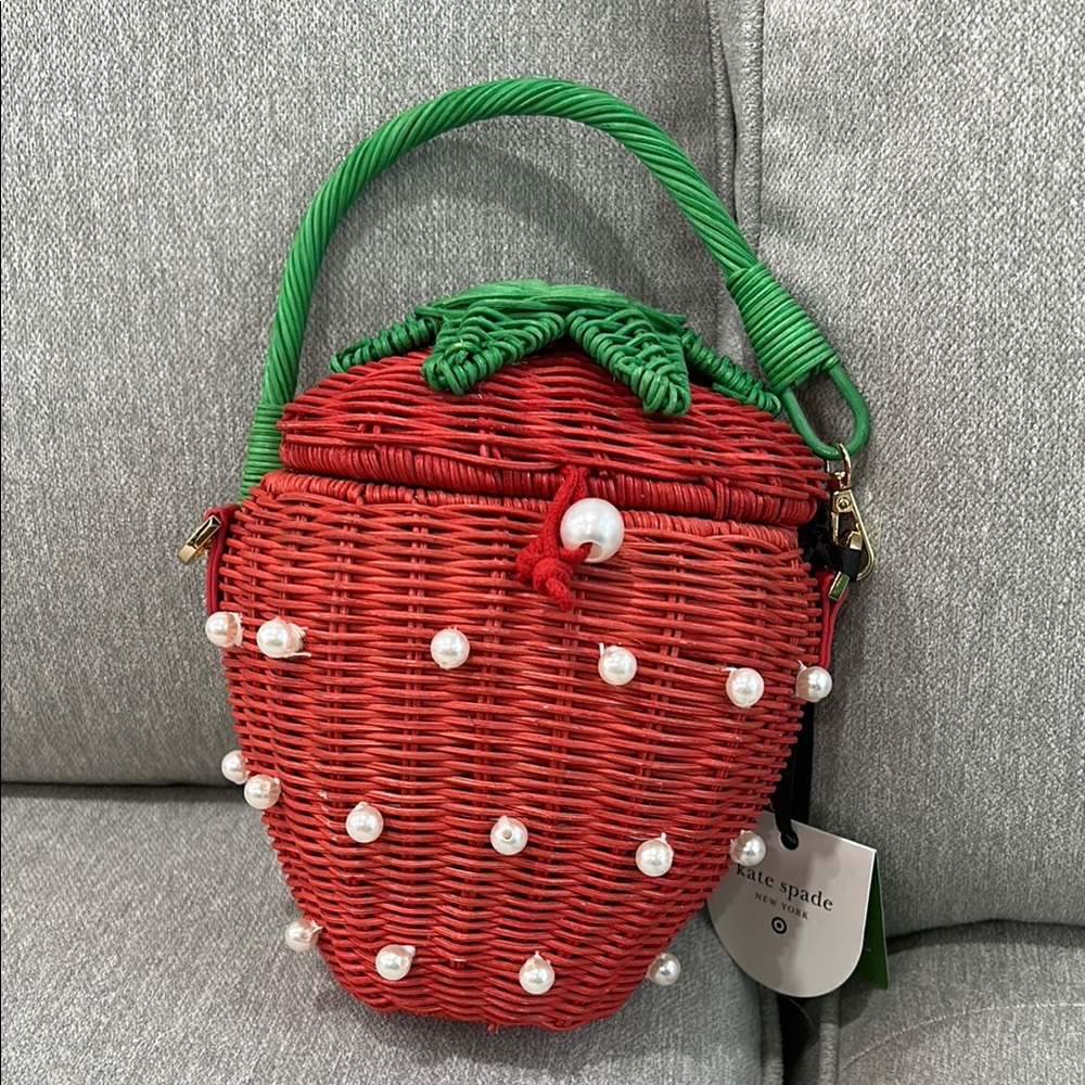 Kate Spade Target Strawberry Bag NWT